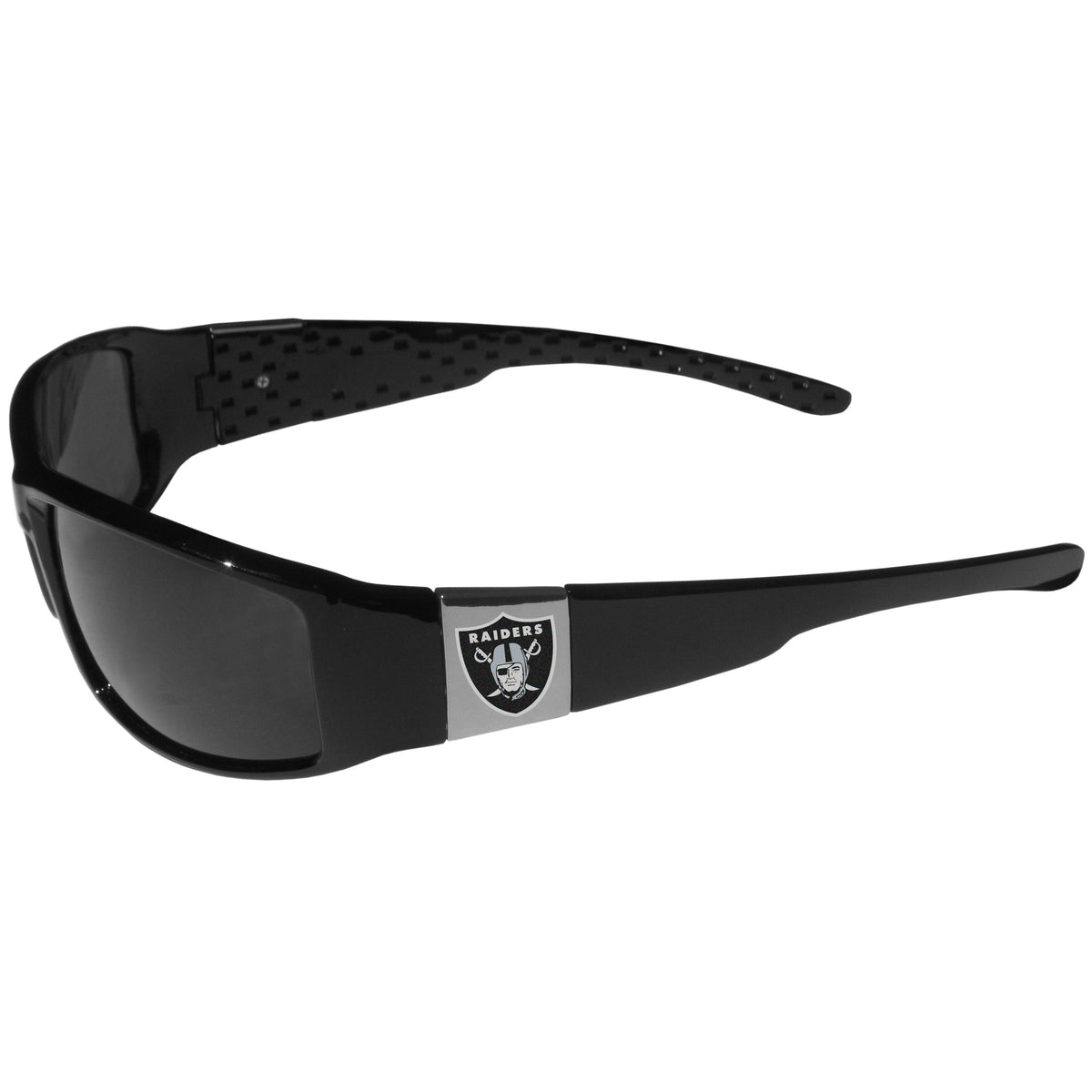 Oakland Raiders Chrome Wrap Sunglasses
