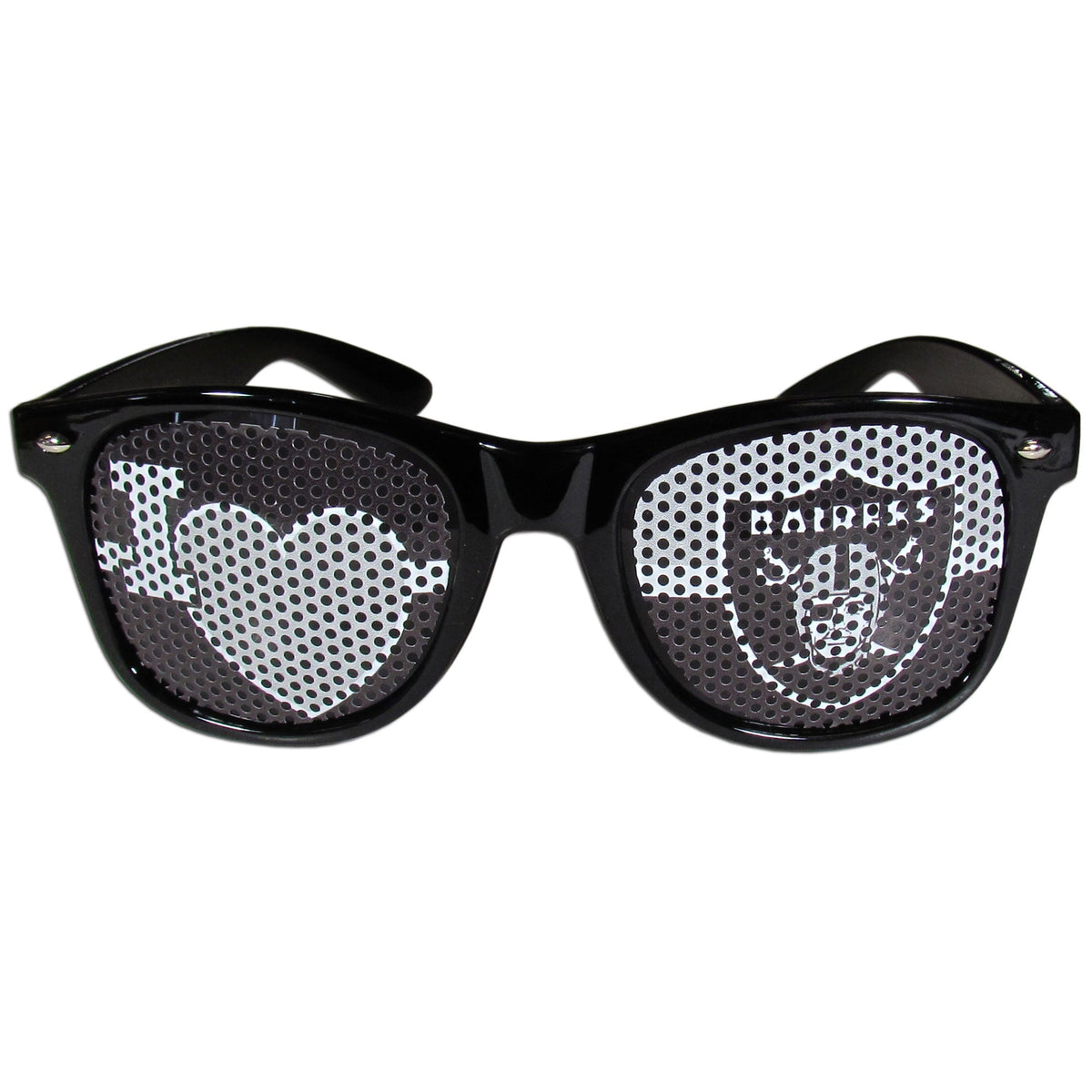 Oakland Raiders I Heart Game Day Shades