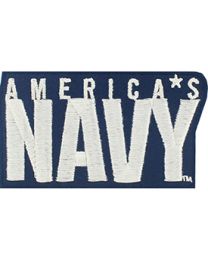 AMERICA'S NAVY PATCH-USN AMERICA'S NAVY