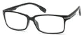New Edge Black Reading Glasses