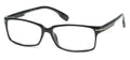 New Edge Black Reading Glasses