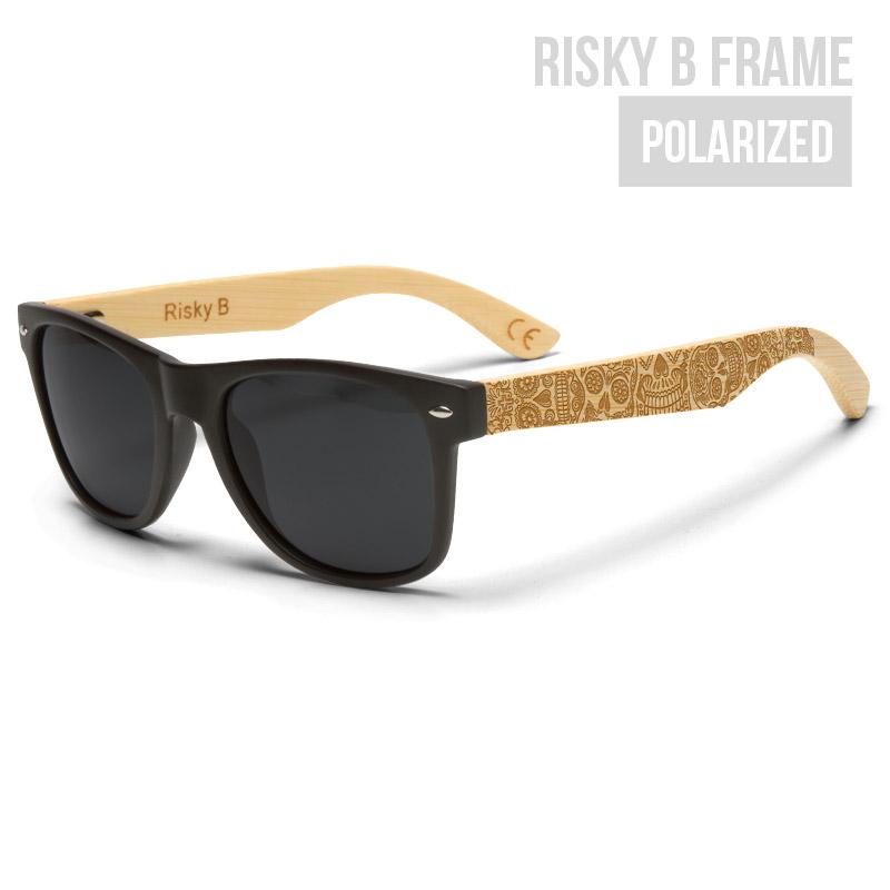 RISKY B - SUGAR SKULLS SUNGLASSES BY NEW EDGE EYEWEAR