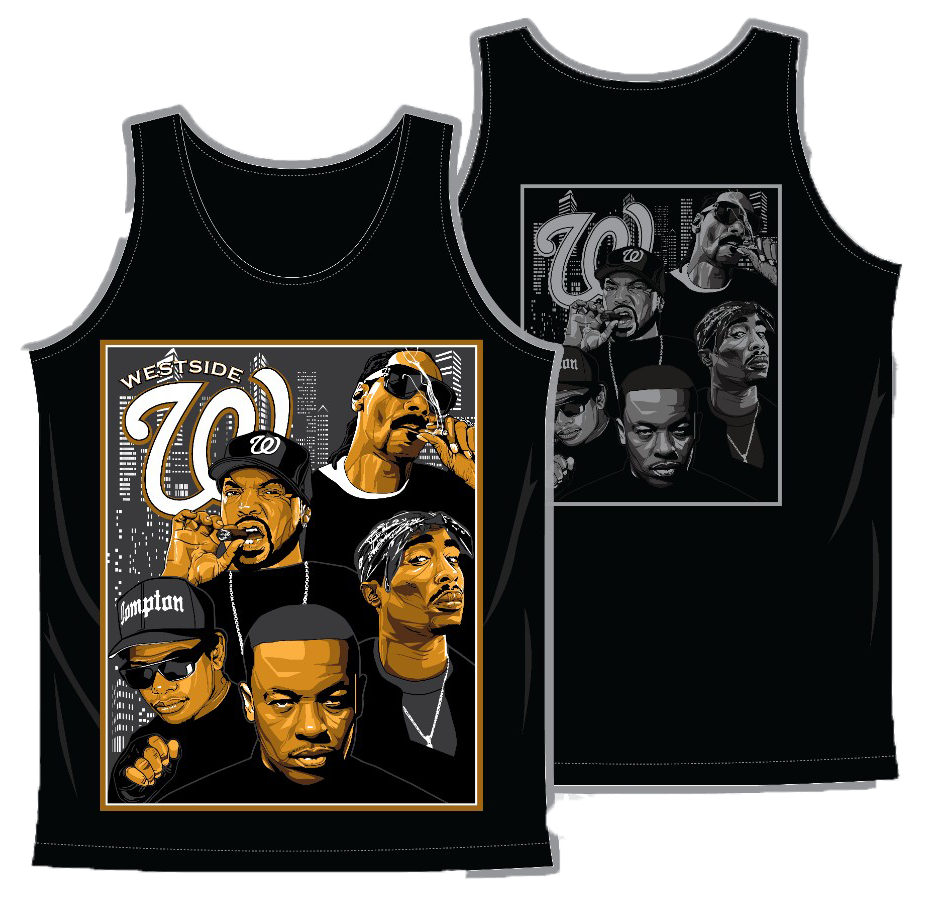 WEST CAOST RAP LEGEND TANK TOP