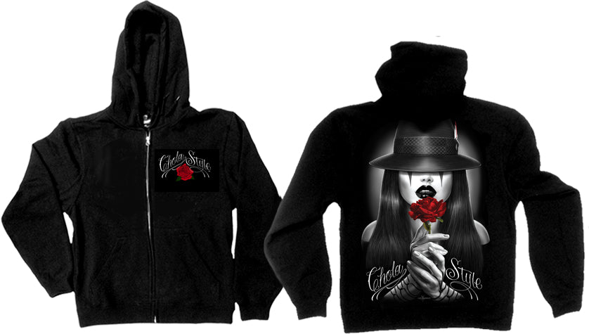 CHOLA STYLE Zipper Hoodie
