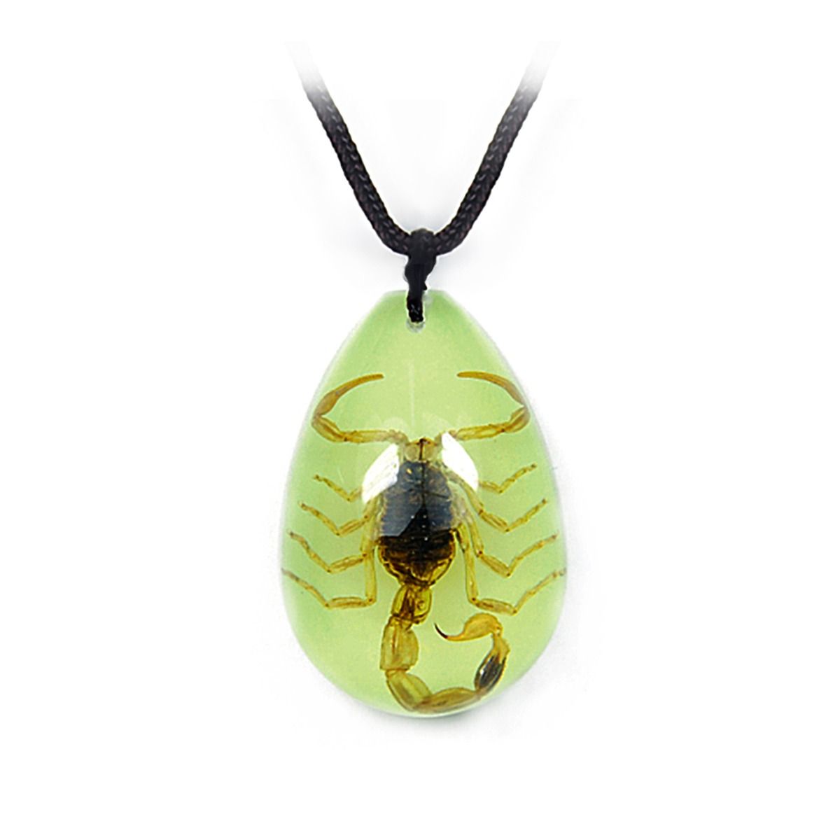 New Edge Scorpion Necklace (Glows-In-The-Dark)