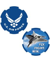 CHALLENGE COIN-USAF Fly, Fight - CASINO CHIP