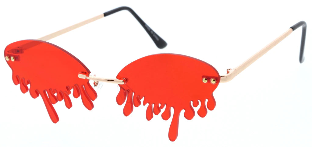 Teardrop Rimless sunglasses