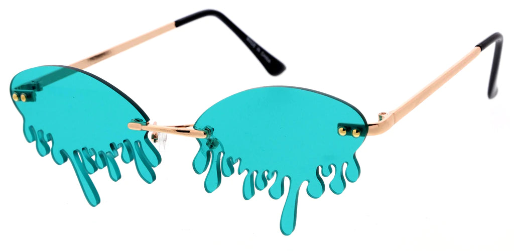 Teardrop Rimless sunglasses