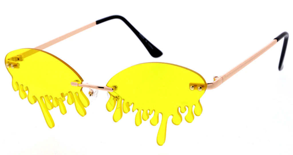 Teardrop Rimless sunglasses