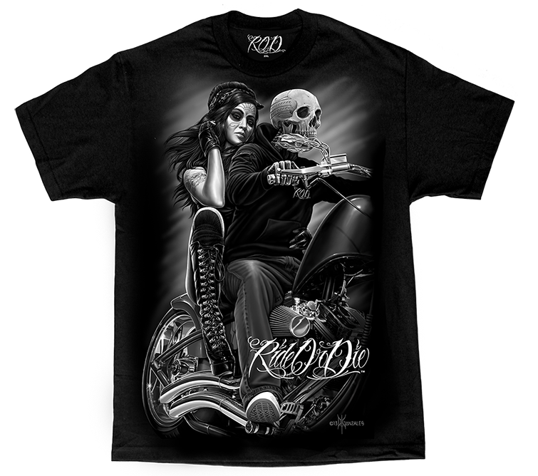 ROD - Biker Babe Men's T-Shirt