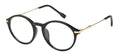 NERD EYEWEAR NERD-1211 TRENDING RETRO ROUND HYBRID FRAME CLEAR LENS FASHION ACCESSORY GLASSES