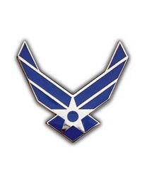 PIN-USAF SYMBOL (REG)