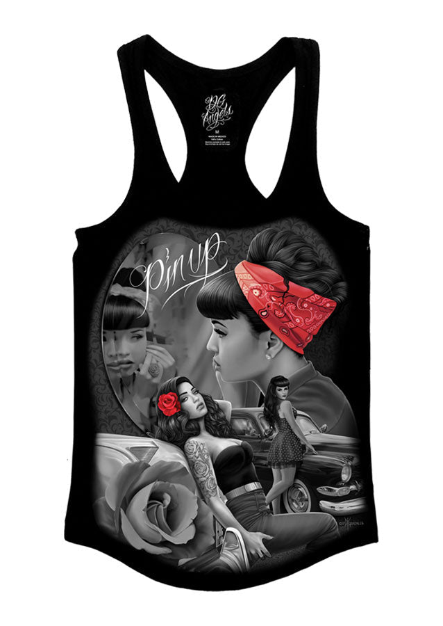Pinup Women's Racer Back Tank