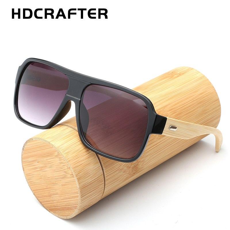 Bamboo sunglasses with case Brands Sunglasses Women Retro