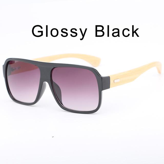 Bamboo sunglasses with case Brands Sunglasses Women Retro