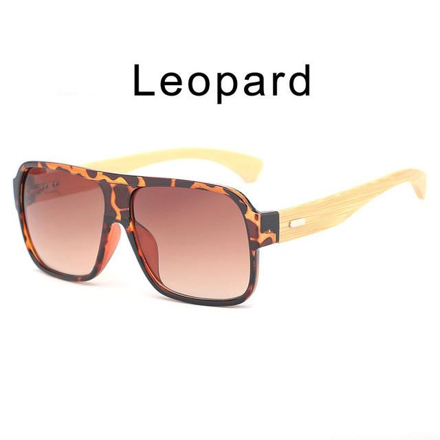 Bamboo sunglasses with case Brands Sunglasses Women Retro