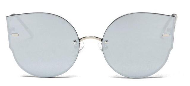 ROYAL GIRL Women Cat Eye Sunglasses Desginer Vintage Rimless Sun glasses ss779