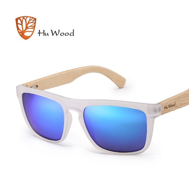 Natural Bamboo Sunglasses for Men Zebra Wood Sun Glasses