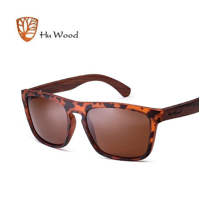 Natural Bamboo Sunglasses for Men Zebra Wood Sun Glasses