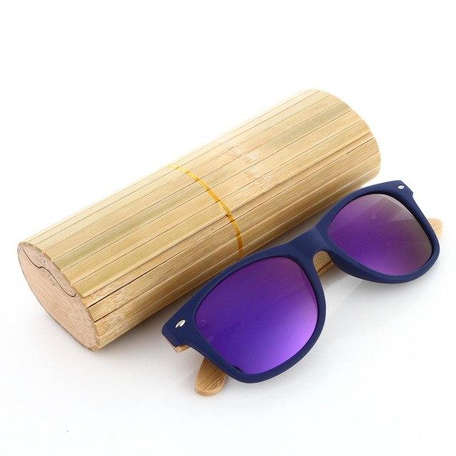 Black Walnut Wooden Polarized Wood Sunglasses Mens