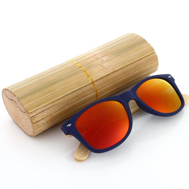 Black Walnut Wooden Polarized Wood Sunglasses Mens