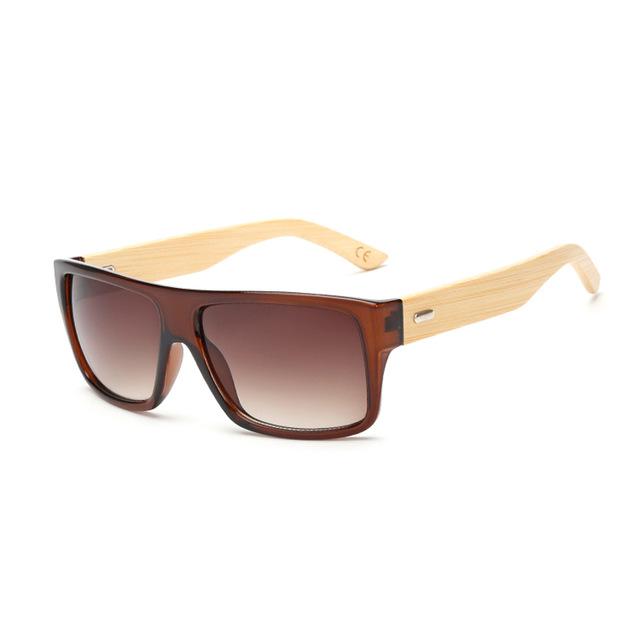 Original Wooden Bamboo Sunglasses Men Women Mirrored UV400 Sun Glasses
