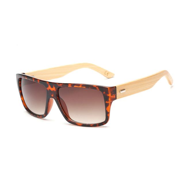 Original Wooden Bamboo Sunglasses Men Women Mirrored UV400 Sun Glasses
