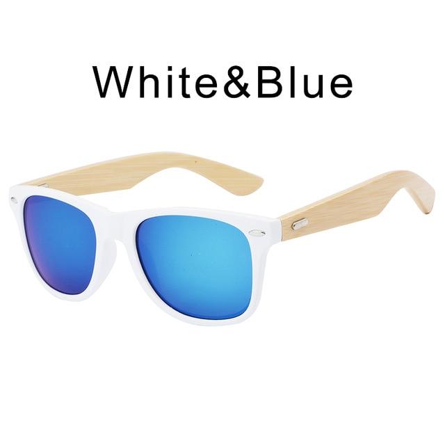 bamboo sunglasses men fashion square sunglasses