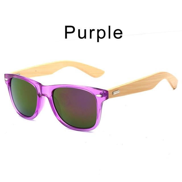 bamboo sunglasses men fashion square sunglasses