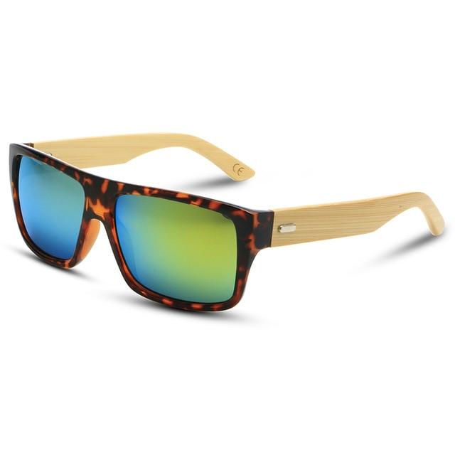 New Bamboo Sunglasses Men Wooden Sun glasses Women Designer