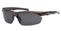 POLARIZED XLOOP PZ-X3613 HALF FRAME UNISEX SPORTS WRAP SUNGLASSES