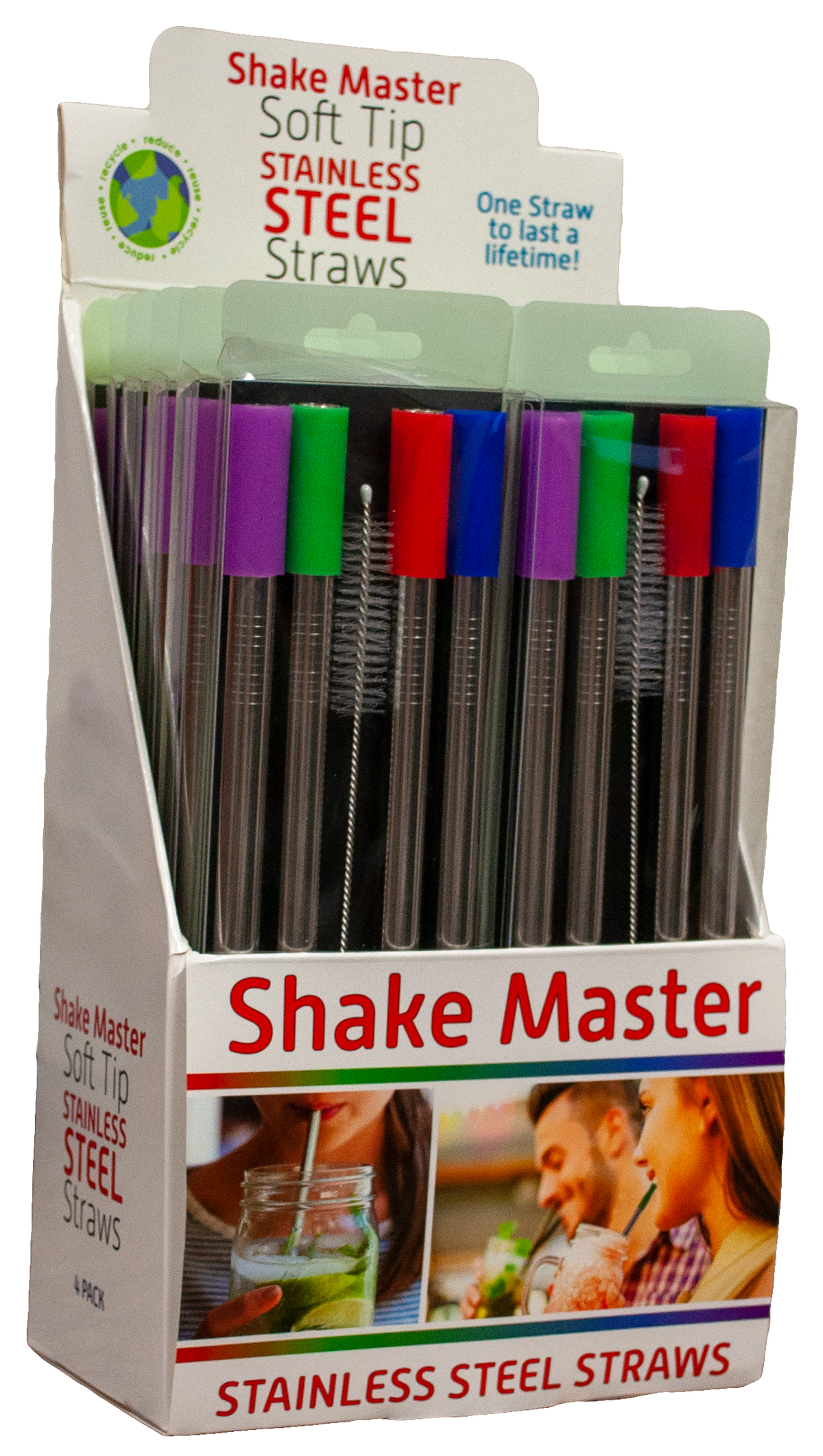 Stainless Steel Straw Shake Master