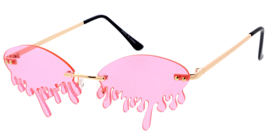 Teardrop Rimless sunglasses